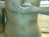 Stunning blonde girlfriend home selfies