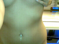 Stunning blonde girlfriend home selfies
