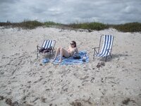 Adorable nudist girlfriend