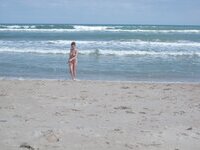 Adorable nudist girlfriend