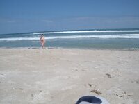 Adorable nudist girlfriend