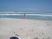 Adorable nudist girlfriend
