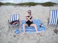 Adorable nudist girlfriend