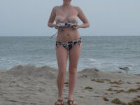 Adorable nudist girlfriend