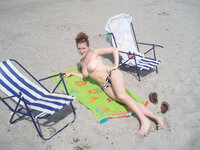 Adorable nudist girlfriend