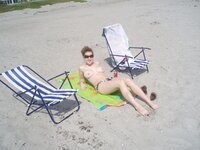 Adorable nudist girlfriend