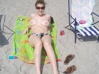 Adorable nudist girlfriend