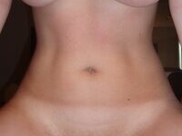 Adorable nudist girlfriend