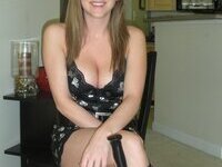 Adorable nudist girlfriend