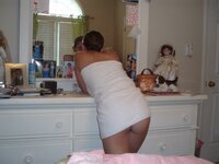 Adorable nudist girlfriend