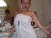 Adorable nudist girlfriend