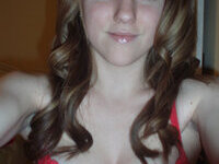 Adorable nudist girlfriend