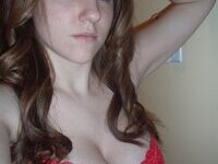 Adorable nudist girlfriend