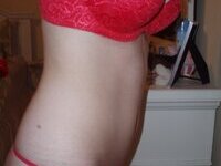 Adorable nudist girlfriend