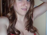 Adorable nudist girlfriend