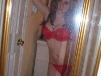 Adorable nudist girlfriend