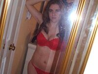 Adorable nudist girlfriend