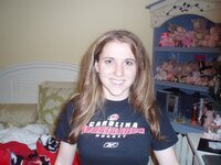 Adorable nudist girlfriend