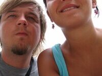 Brunette teen nudist beach and home sex fun