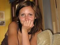 Brunette teen nudist beach and home sex fun