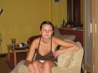 Brunette teen nudist beach and home sex fun