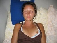 Brunette teen nudist beach and home sex fun