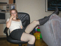 Cute nerdy pale girlfriend sexlife
