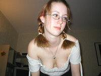 Cute nerdy pale girlfriend sexlife