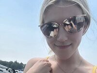 Innocent blonde Kyra