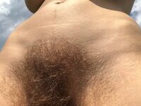 Natural busty and hairy Lucie
