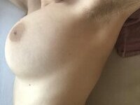 Natural busty and hairy Lucie