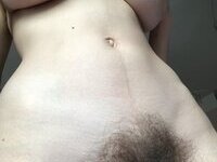 Natural busty and hairy Lucie