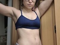 Nerdy Brazilian teen Kim