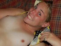 Petite amateur blonde girl
