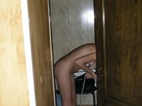 Six russian amateur girls at sauna