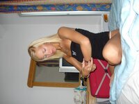 Young amateur couple on holidays