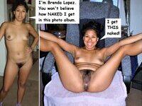 Brenda displayes herself NAKED