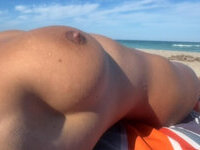 Florida couple having fun in the sun