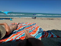 Florida couple having fun in the sun