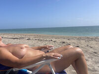 Florida couple having fun in the sun