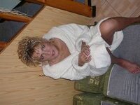 Horny blond bride honeymoon trip