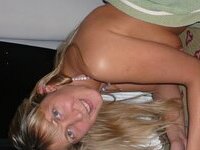 Horny blond bride honeymoon trip