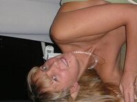 Horny blond bride honeymoon trip