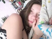 Hot girlfriend flashed at home
