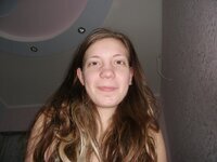 Hot girlfriend flashed at home