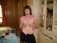 Short haired wife old and new pics