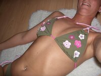 Short haired wife old and new pics