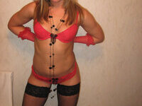 Submissive young Russian wife