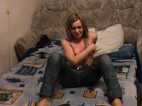 Submissive young Russian wife