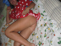 Submissive young Russian wife